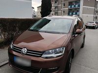 Gebraucht VW Sharan 150 PS (110 kW) 2016 Braun Van / Kleinbus