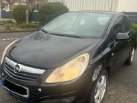 Gebraucht Opel Corsa 90 PS (66 kW) 2008 Schwarz Kleinwagen