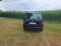 Gebraucht VW Touran Conceptline 90 PS (66 kW) 2009 Schwarz Van / Kleinbus