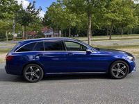 Gebraucht Mercedes C220 194 PS (142 kW) 2020 Blau Kombi
