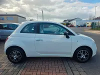 Gebraucht Fiat 500 Pop 69 PS (50 kW) 2009 Weiß Cabrio