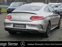 gebraucht Mercedes C200 Coupé AMG Line Plus Gurtbinger LED