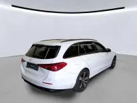 Gebraucht Mercedes C220 Night 200 PS (147 kW) 2021 Polarweiss  unilack Kombi