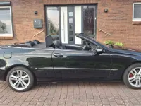 Gebraucht Mercedes CLK200 Avantgarde 163 PS (119 kW) 2005 Schwarz Cabrio