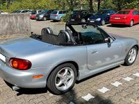 Second-hand Mazda MX5 110 CP (80 kW) 1998 Argintiu Cabrio
