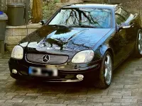 Gebraucht Mercedes SLK320 AMG 218 PS (160 kW) 2004 Schwarz Cabrio