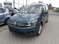 Gebraucht VW Caddy Comfortline 125 PS (91 kW) 2017 Bambusgarden green metallic Van / Kleinbus