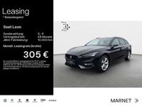 Gebraucht Seat Leon FR 190 PS (139 kW) 2022 Midnight schwarz metallic Kombi