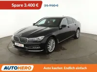 Gebraucht BMW 730 265 PS (194 kW) 2018 Saphirschwarz Limousine