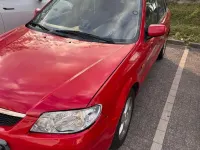 Gebraucht Mazda 323F Sporty 98 PS (72 kW) 2001 Rot Kleinwagen
