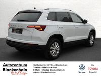 Gebraucht Skoda Karoq 150 PS (110 kW) 2024 Moonweißmetallic SUV