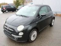 Gebraucht Fiat 500 Lounge 69 PS (50 kW) 2008 Schwarz Kleinwagen