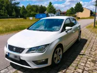 Gebraucht Seat Leon FR 125 PS (91 kW) 2014 Weiß Limousine