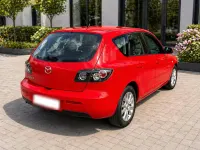 Gebraucht Mazda 3 105 PS (77 kW) 2008 Rot Kleinwagen