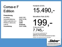 Gebraucht Opel Corsa-e Edition 100 kW (136 PS) 2022 Diamant schwarz Kleinwagen