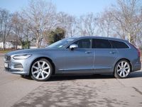 Gebraucht Volvo V90 Inscription 200 PS (147 kW) 2017 Mussel blue metallic Kombi