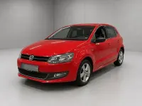 Używany VW Polo Match 90 KM (66 kW) 2013 Czerwony Hatchback