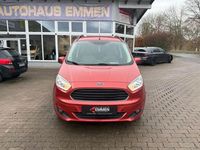 Gebraucht Ford Tourneo Courier Titanium 101 PS (74 kW) 2015 Rot Van / Kleinbus
