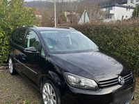 Gebraucht VW Touran Highline 170 PS (125 kW) 2012 Schwarz Van / Kleinbus