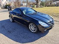 Second-hand Mercedes SLK200 184 CP (135 kW) 2008 Negru Cabrio
