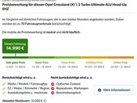 gebraucht Opel Crossland (X) 1.2 Turbo Ultimate ALU Head-Up SHZ