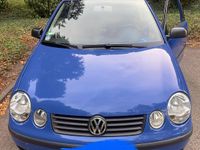 Gebraucht VW Polo Basis 75 PS (55 kW) 2002 Blau Kleinwagen