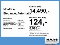 Gebraucht Opel Mokka-e Elegance 100 kW (136 PS) 2021 Matcha green/ikone gruen SUV