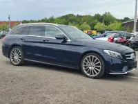 Gebraucht Mercedes C350e AMG line 211 PS (155 kW) 2017 Blau Kombi