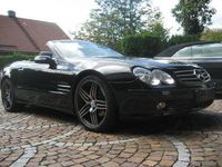 Gebraucht Mercedes SL350 AMG 245 PS (180 kW) 2004 197 obsidianschwarz metallic Cabrio