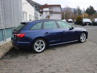 Gebraucht Audi A4 S-Line 204 PS (150 kW) 2023 Navarrablau metallic Kombi