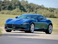 Gebraucht Ferrari Roma 620 PS (456 kW) 2022 Blau Coupé