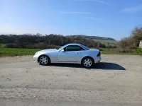 Gebraucht Mercedes SLK200 Edition 163 PS (119 kW) 2003 Silber Cabrio