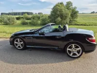 Gebraucht Mercedes SLK250 204 PS (150 kW) 2016 Schwarz Cabrio
