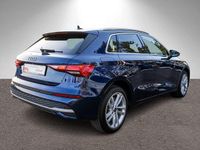 Gebraucht Audi A3 Advanced Plus 116 PS (85 kW) 2024 Navarrablau metallic Limousine