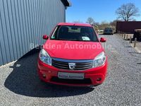 Gebraucht Dacia Sandero Lauréate 75 PS (55 kW) 2009 Rot Limousine