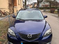 Gebraucht Mazda 3 Inclusive 105 PS (77 kW) 2003 Blau Kleinwagen