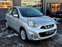Gebraucht Nissan Micra Acenta 80 PS (58 kW) 2017 New silver (m) (metallic) Kleinwagen