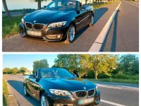 Gebraucht BMW 218 136 PS (100 kW) 2019 Schwarz Cabrio