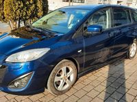 Gebraucht Mazda 5 Sports-Line 150 PS (110 kW) 2010 Blau Van / Kleinbus
