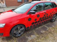 Gebraucht Skoda Rapid Drive 105 PS (77 kW) 2015 Rot Kleinwagen