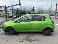 Gebraucht Opel Corsa Edition 87 PS (63 kW) 2012 Grün Kleinwagen