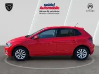 Gebraucht VW Polo Highline 95 PS (69 kW) 2018 Rot Kleinwagen