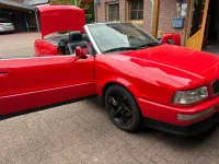 Gebraucht Audi 80 118 PS (86 kW) 1996 Rot Cabrio