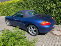 Gebraucht Porsche 986 Boxster 205 PS (150 kW) 1997 Blau Cabrio