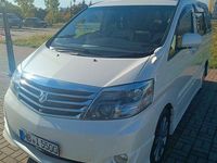 Gebraucht Toyota Alphard 156 PS (114 kW) 2007 Weiß Van / Kleinbus