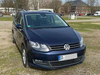 Gebraucht VW Sharan 177 PS (130 kW) 2013 Blau Van / Kleinbus