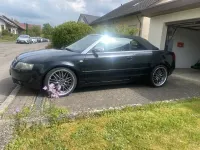 Occasion Audi A4 Cabriolet Performance 170 ch (125 kW) 2002 Noir Cabriolet