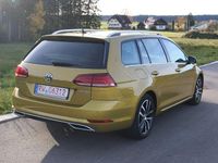Gebraucht VW Golf VII Highline 131 PS (96 kW) 2018 Gelb Kombi