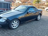 Gebraucht Mercedes SLK200 163 PS (119 kW) 2000 Schwarz Cabrio