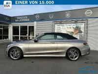 Gebraucht Mercedes C200 AMG line 160 PS (117 kW) 2019 Beige Cabrio